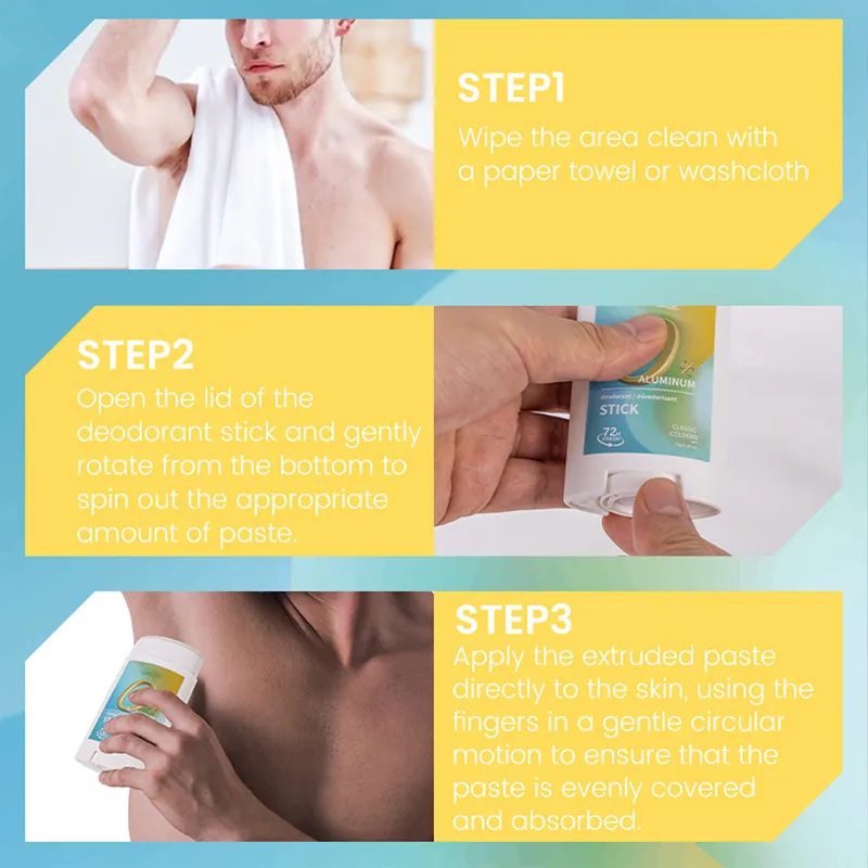 Aluminum-Free Deodorant Stick