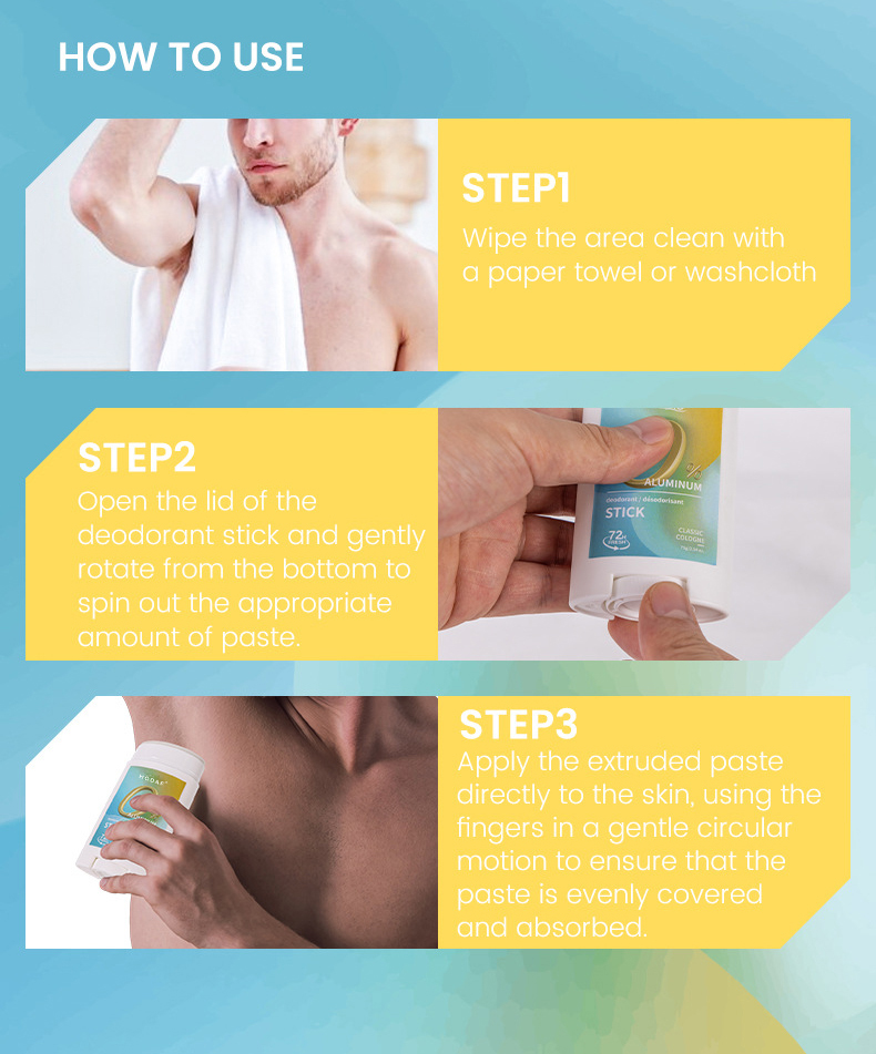 Details of Aluminum-Free Deodorant Stick