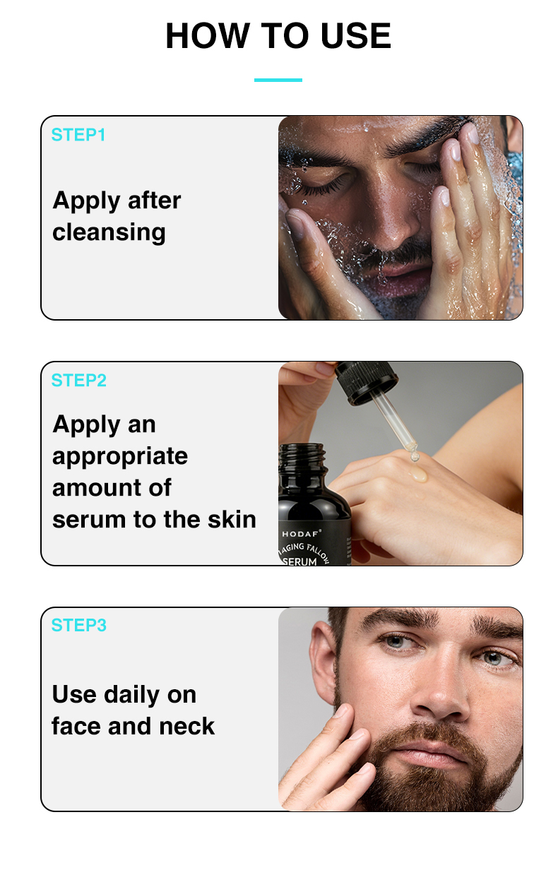 Details of Men's Anti-Aging Beef Fat Serum