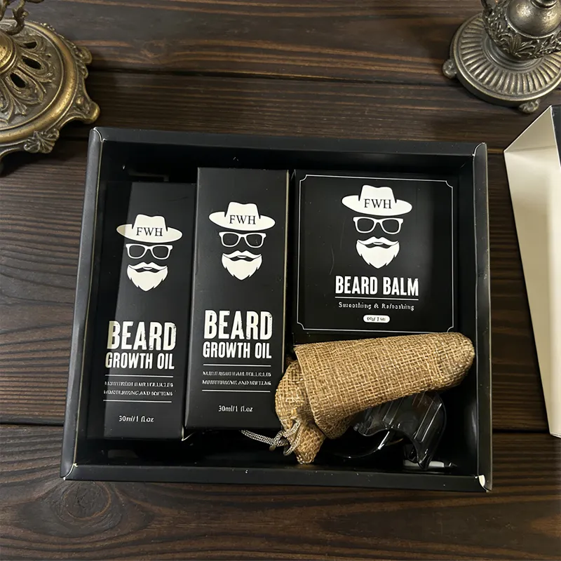 Beard Growth Kit (6-Piece Set)