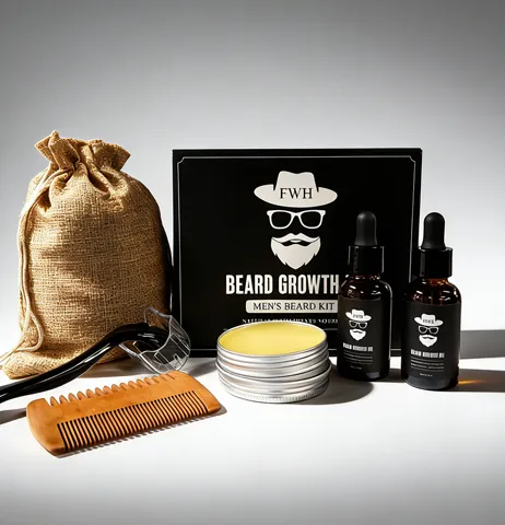 Beard Growth Kit (6-Piece Set)