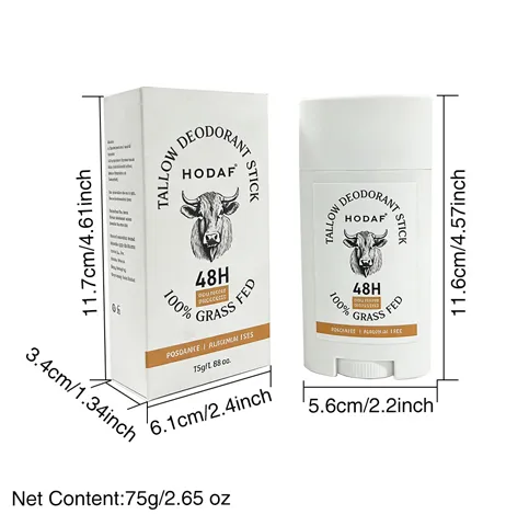 Beef Tallow Deodorizing Stick