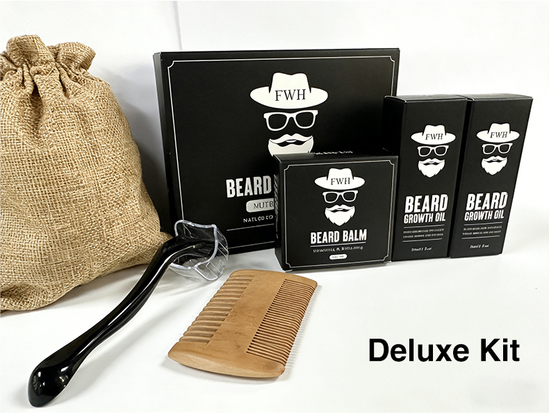 Details of Beard Growth Kit (6-Piece Set)