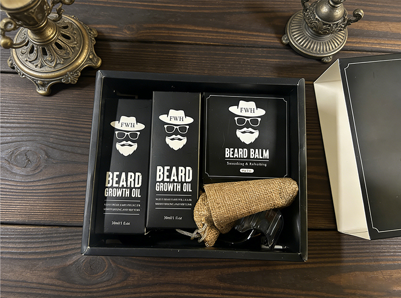 Details of Beard Growth Kit (6-Piece Set)