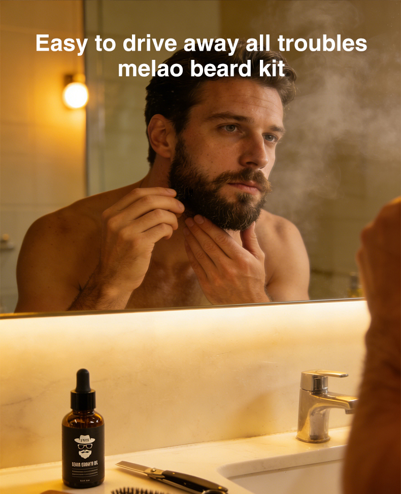 Details of Beard Growth Kit (6-Piece Set)
