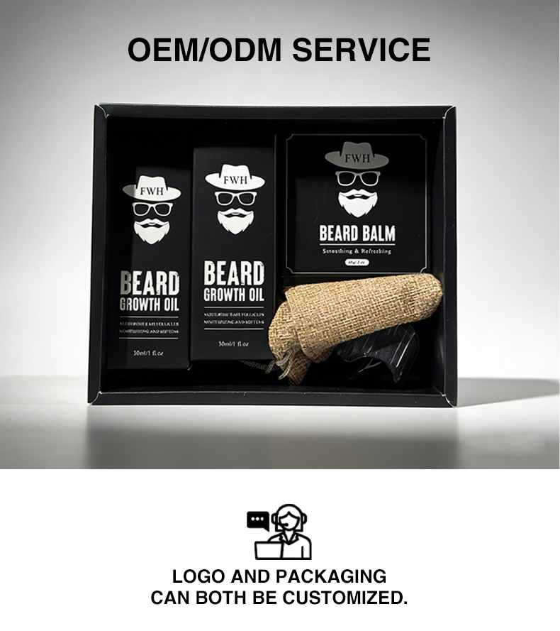 Details of Beard Growth Kit (6-Piece Set)