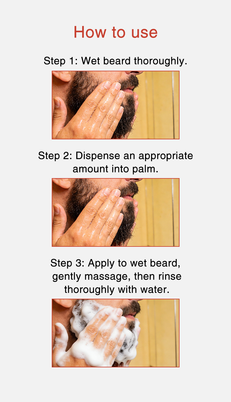 Details of Beard Wash