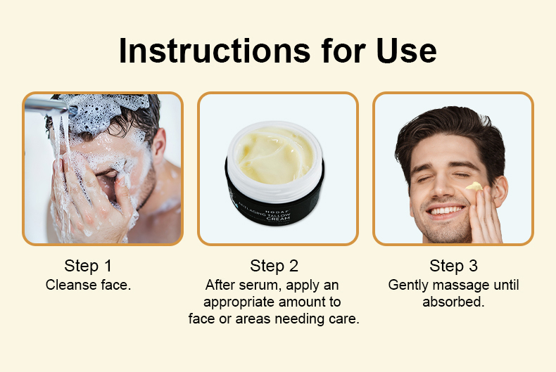 Details of Men's Anti-Aging Tallow Cream