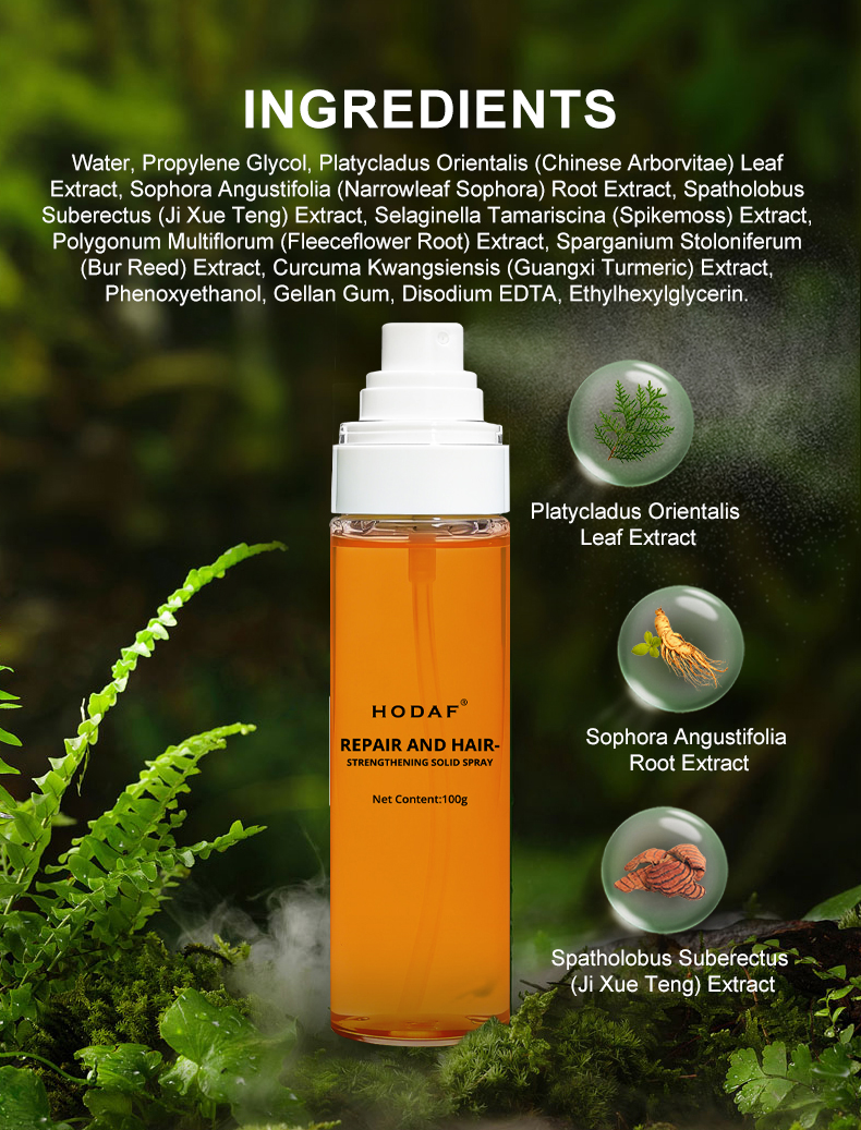 Details of Repair and Hair-Strengthening Solid Spray  