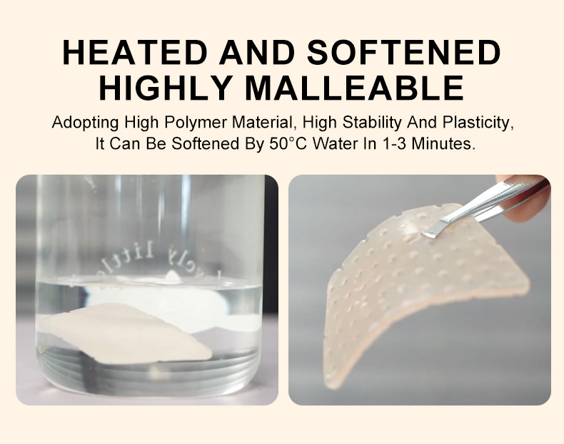 Details of Thermoplastic Nose Splint
