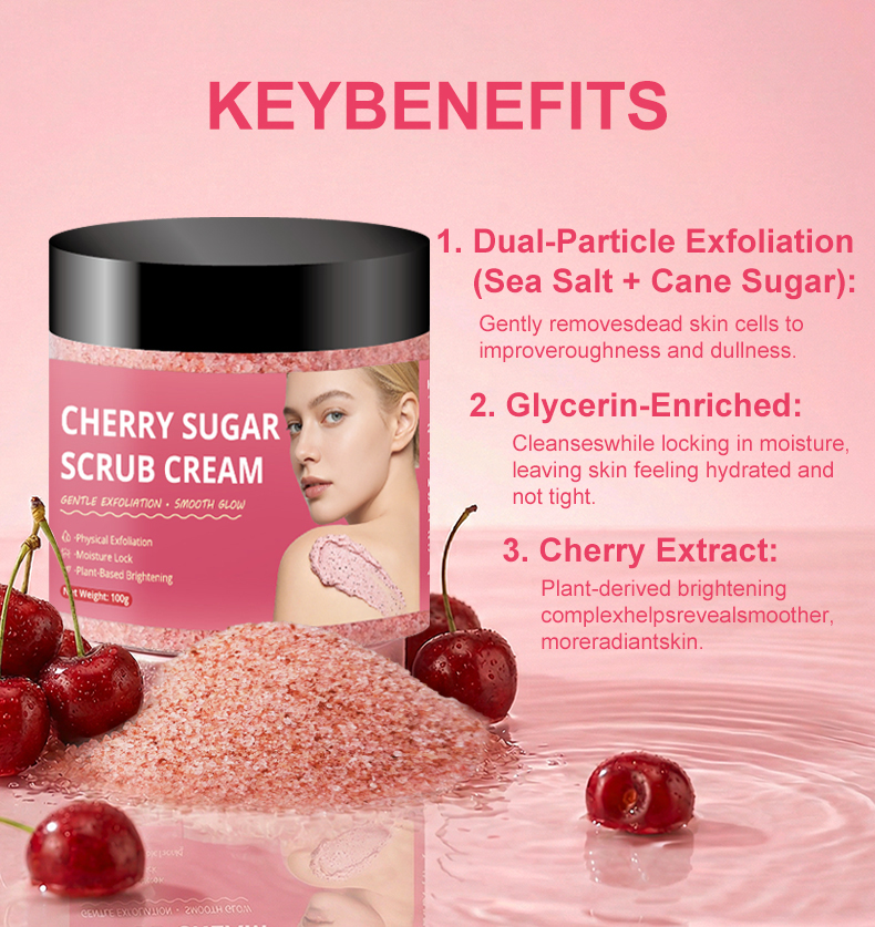 Details of Cherry Sugar Scrub Cream