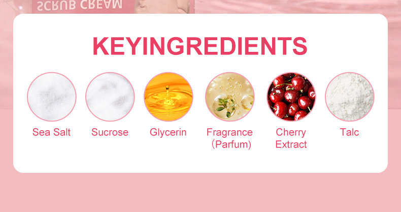 Details of Cherry Sugar Scrub Cream