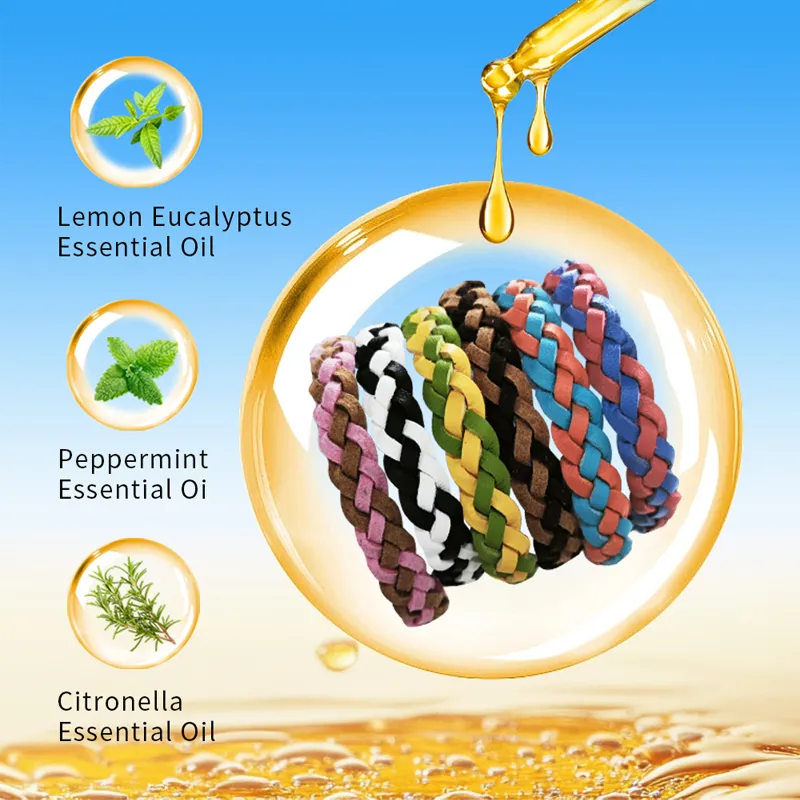 Leather Essential Oil Diffuser Bracelet